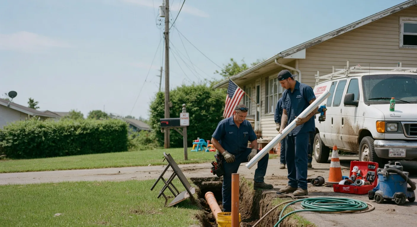 Drain Cleaning in Bluejacket, OK near me